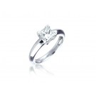 Platinum 1.00ct Diamond Solitaire Engagement Ring