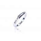 Platinum Eternity Ring with 0.25ct Diamonds.