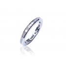 Platinum Eternity Ring with 1.00ct Diamonds.