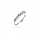 Platinum Eternity Ring with 0.50ct Diamonds.