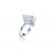 18ct White Gold ring with 0.33ct Diamonds