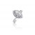 18ct White Gold ring with 0.50ct Diamonds