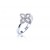 18ct White Gold ring with 0.33ct Diamonds