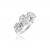 18ct White Gold ring with 2.00ct Diamonds.