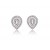 18ct White Gold & 0.75ct Diamonds Stud Earrings
