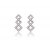 18ct White Gold & 0.55ct Diamonds Drop Earrings