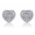 18ct White Gold Stud Earrings with 2.65ct Diamonds.