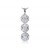 18ct White Gold Pendant with 1.00ct Diamonds