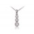 18ct White Gold Pendant with 0.50ct Diamonds.