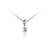 18ct White Gold Pendant with Brilliant Cut 0.25ct Diamond.