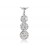 18ct White Gold Pendant with 3.00ct Diamonds. 