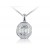 18ct White Gold Pendant with 0.65ct Diamonds. 