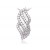 18ct White Gold Pendant with 1.10ct Diamonds. 