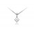 18ct White Gold Pendant with 0.25ct Diamonds. 