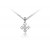 18ct White Gold Pendant with 0.50ct Diamonds. 