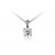 18ct White Gold Pendant with Brilliant Cut 1.00ct Diamond. 