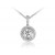 18ct White Gold Pendant with 1.25ct Diamonds. 