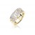 9ct Yellow Gold & 0.22ct Diamonds Wedding Ring