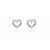9ct White Gold 0.20ct Diamond Stud Earrings