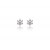 9ct White Gold 0.25ct Diamond Stud Earrings