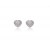 9ct White Gold 0.20ct Diamond Stud Earrings