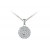 9ct White Gold Pendant with 0.20ct Diamonds.